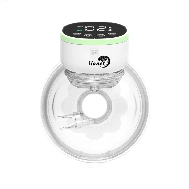 MY-376 Hands-Free Wearable Electric Breast Pump - Silent, 3 Modes, 9 Levels (180ML)