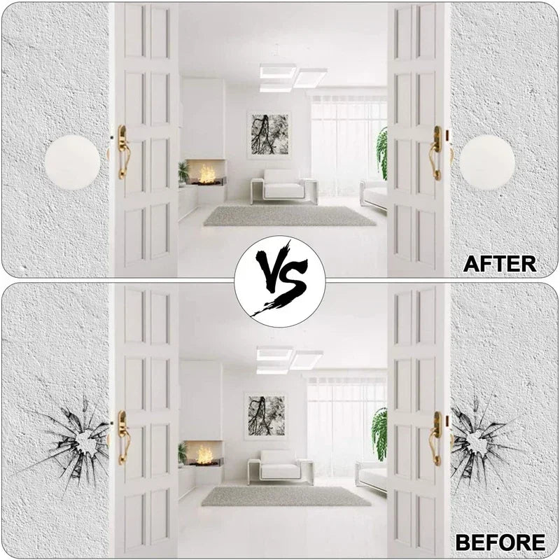 Door Stop Nordic Safety Supplies Silicone Self-adhesive Door Stopper Wall Protection Buffer Protective Plug Home