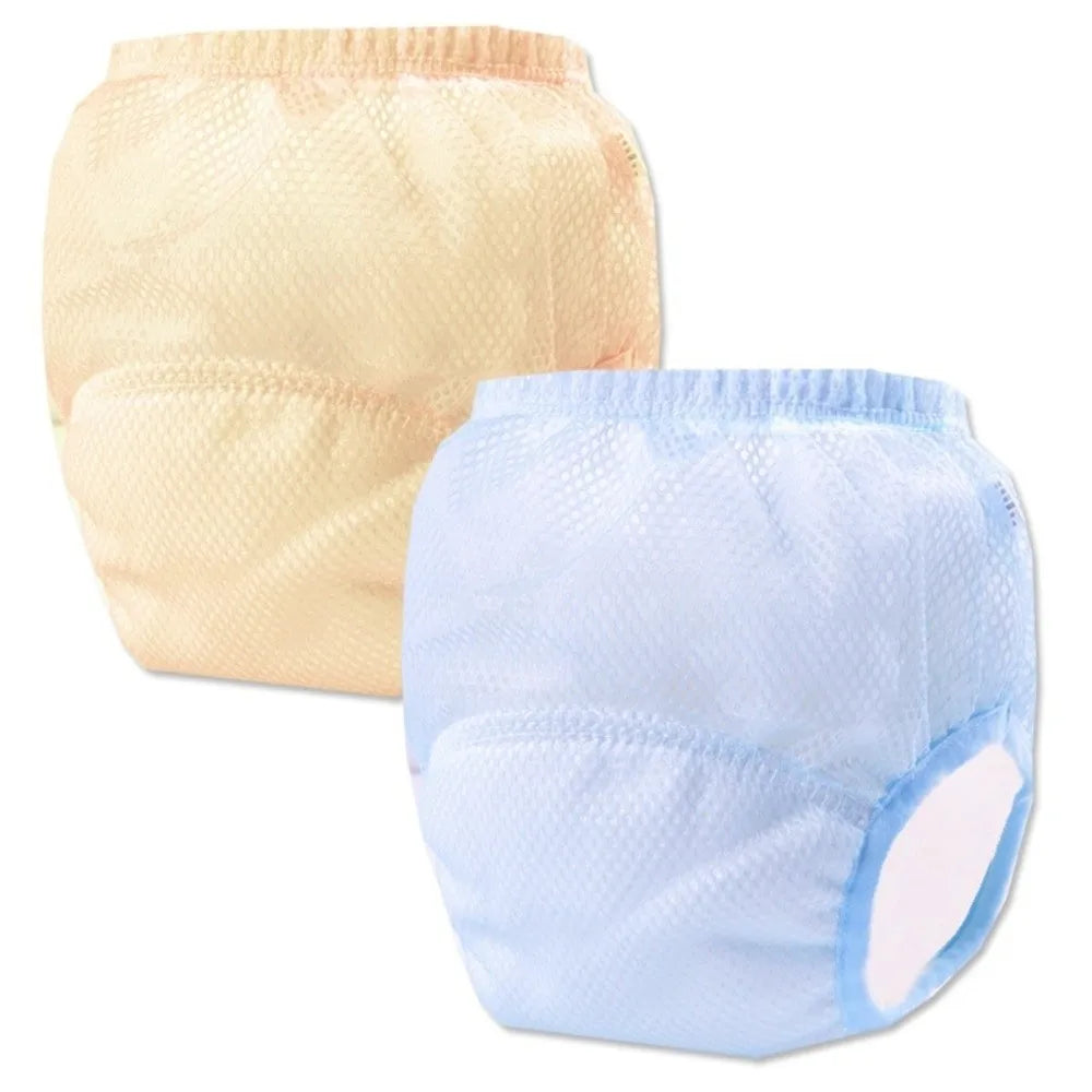 Cotton Baby Training Pants Breathable Leakproof Baby Washable Diaper Waterproof Washable Cloth Diapers for Boys Girls