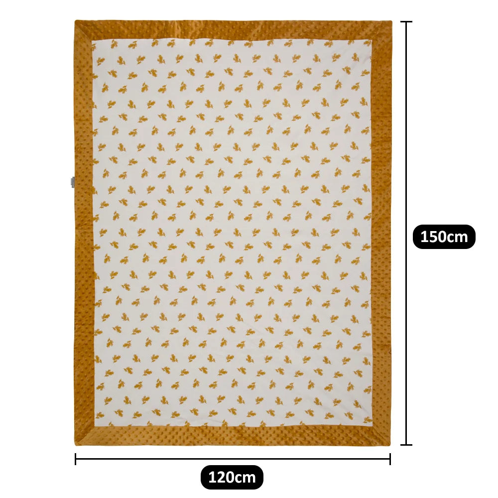 Baby Blanket 120*150Cm Winter Thick Warm Kids Comforter Bedding Cotton Velvet Patchwork Design Quilt 1-6 Years Crib Blanket