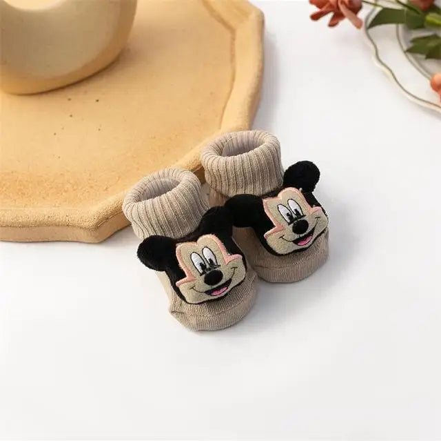 Cute Baby Boy Socks Anti‑Slip Cotton Toddler Floor Socks
