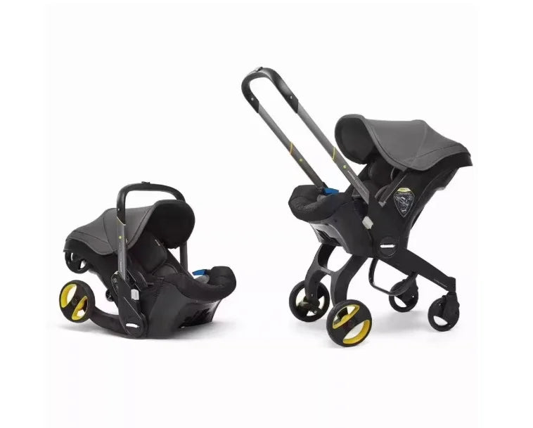 Babyfond 4-in-1 Baby Stroller & Car Seat | Convertible, Compact Fold  for Newborn-Toddler All-in-One Travel System