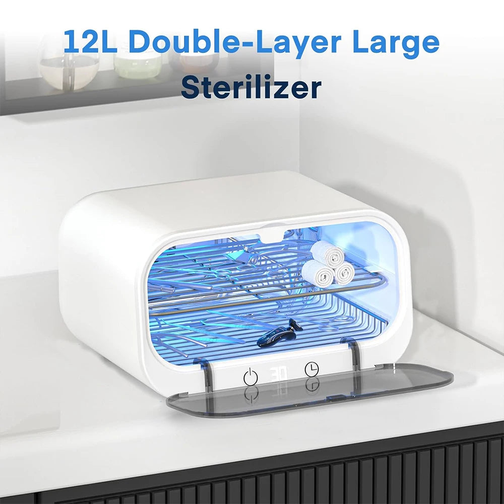 110V/220V Ozone Ultraviolet Disinfection Cabinet Baby Bottle Sterilizer UV Disinfection Toolbox Medical Equipment Tool