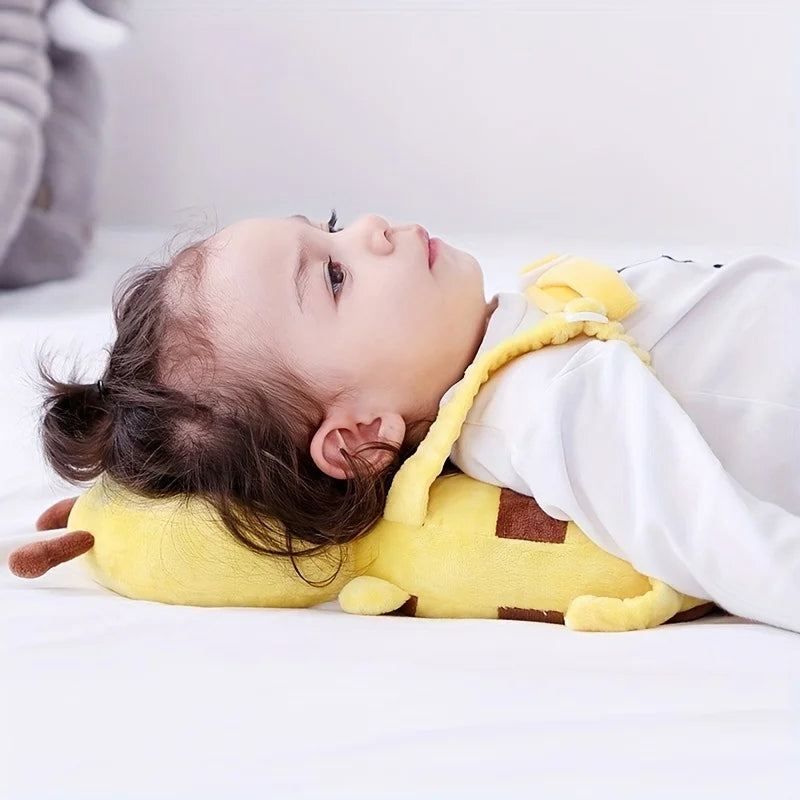 Buzz-Proof Tumbles! 🍯 Baby Bee Head Protector Backpack | Anti-Fall Safety Cushion