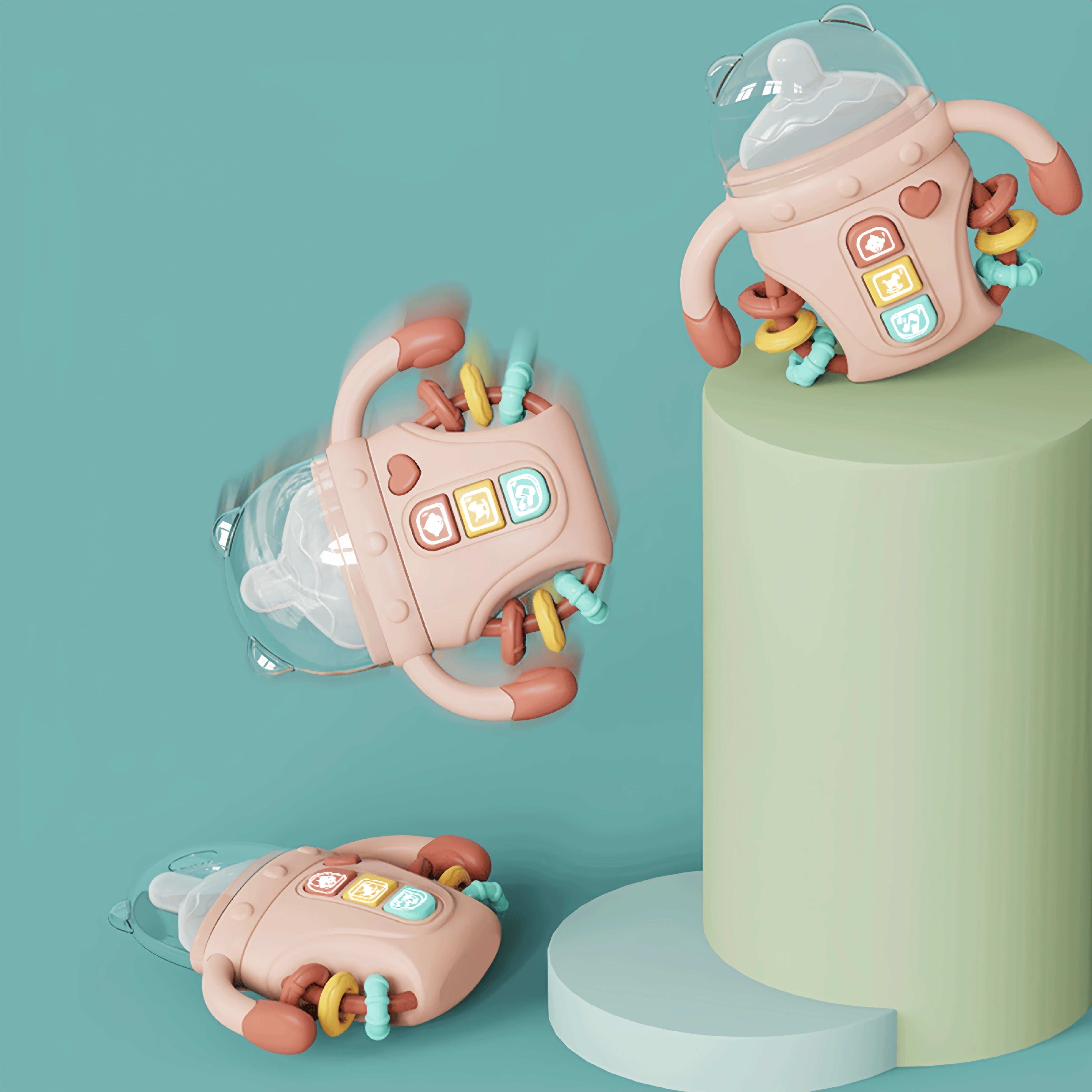 🧸 SnuggleLittle™ Interactive Sensory Bottle Toy