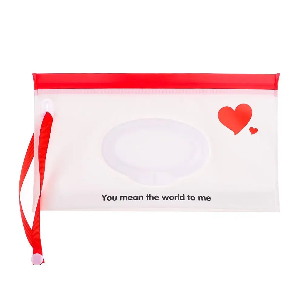 EVA Baby Wet Wipe Pouch Wipes Holder Case Flip Cover Snap-Strap Reusable Refillable Wet Wipe Bag Outdoor Useful Tissue Box